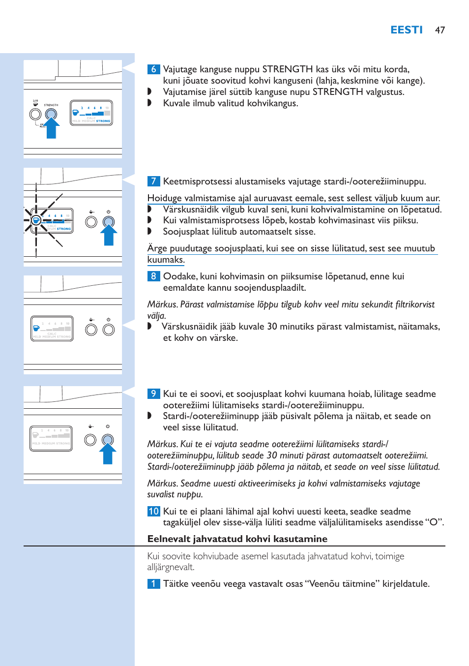 Philips HD7751 User Manual | Page 47 / 202