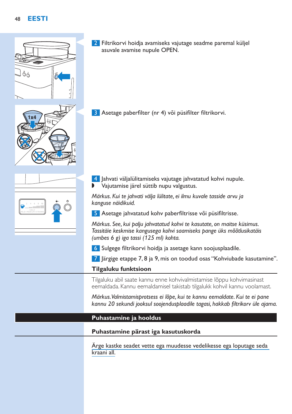 Philips HD7751 User Manual | Page 48 / 202