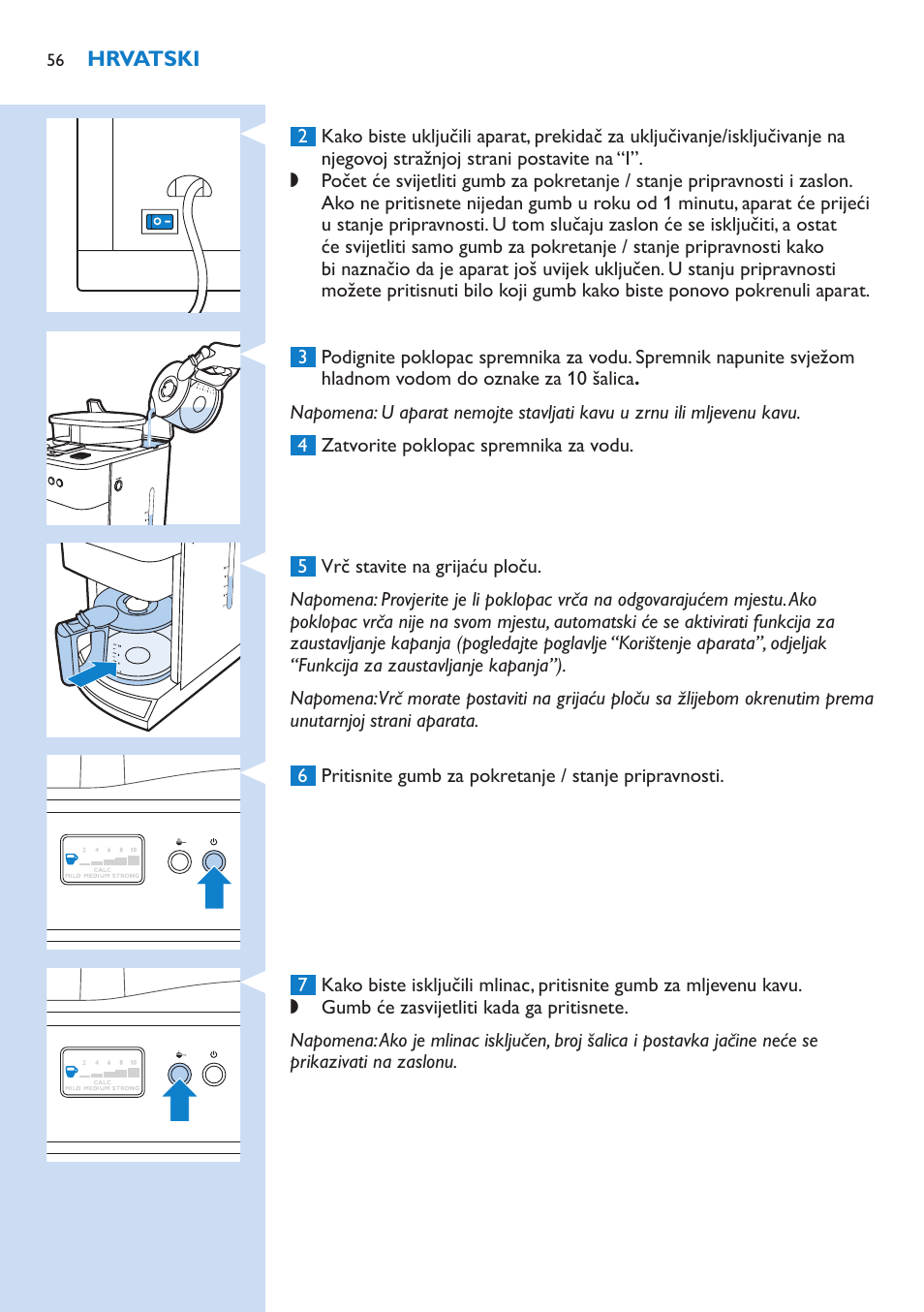 Philips HD7751 User Manual | Page 56 / 202