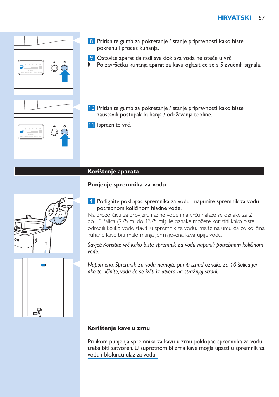 Philips HD7751 User Manual | Page 57 / 202