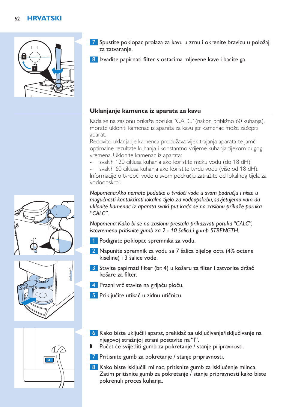 Philips HD7751 User Manual | Page 62 / 202