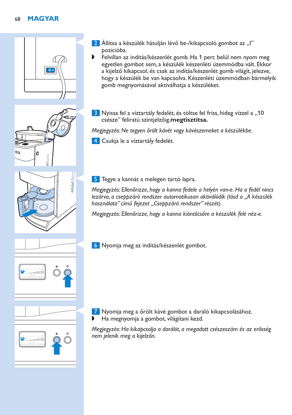 Philips HD7751 User Manual | Page 68 / 202