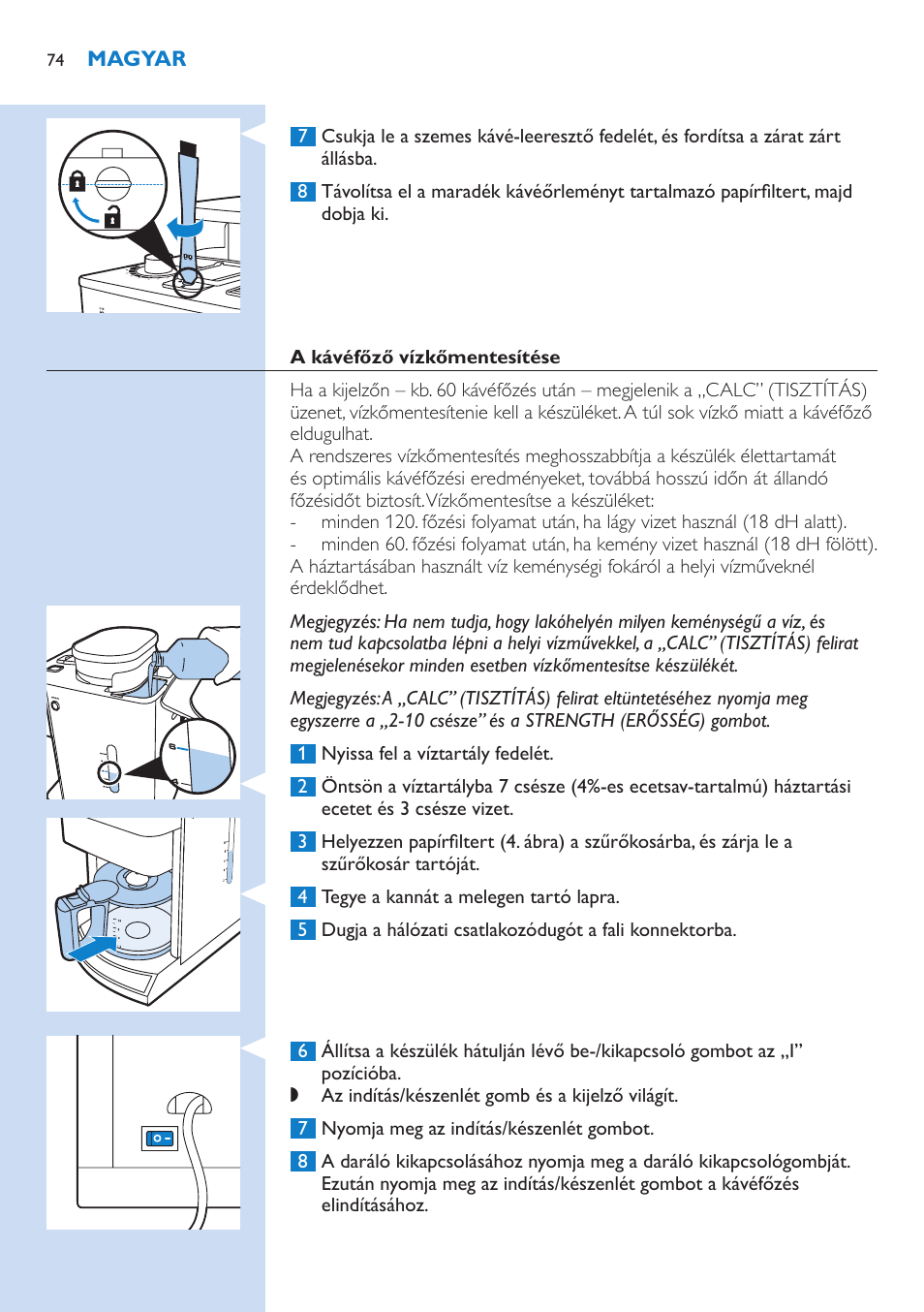 Philips HD7751 User Manual | Page 74 / 202