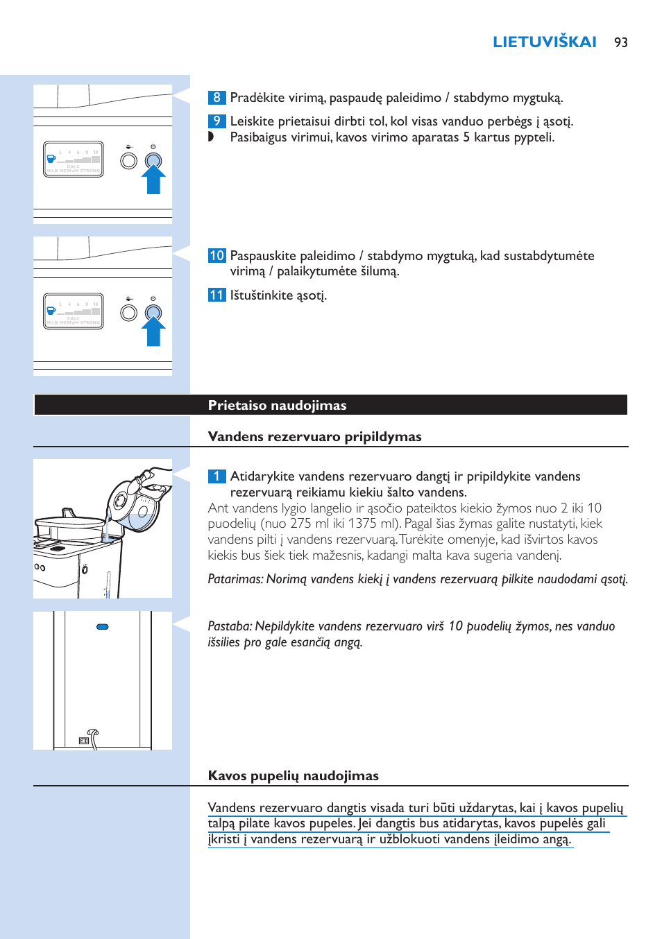 Philips HD7751 User Manual | Page 93 / 202