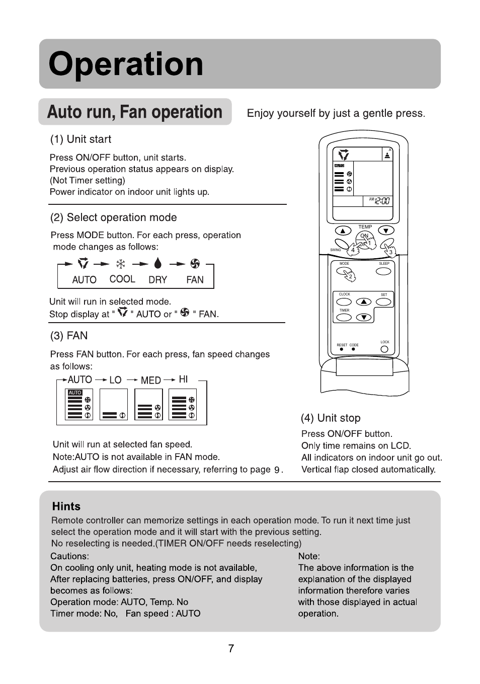 haier AS072AZNBA User Manual | Page 9 / 19