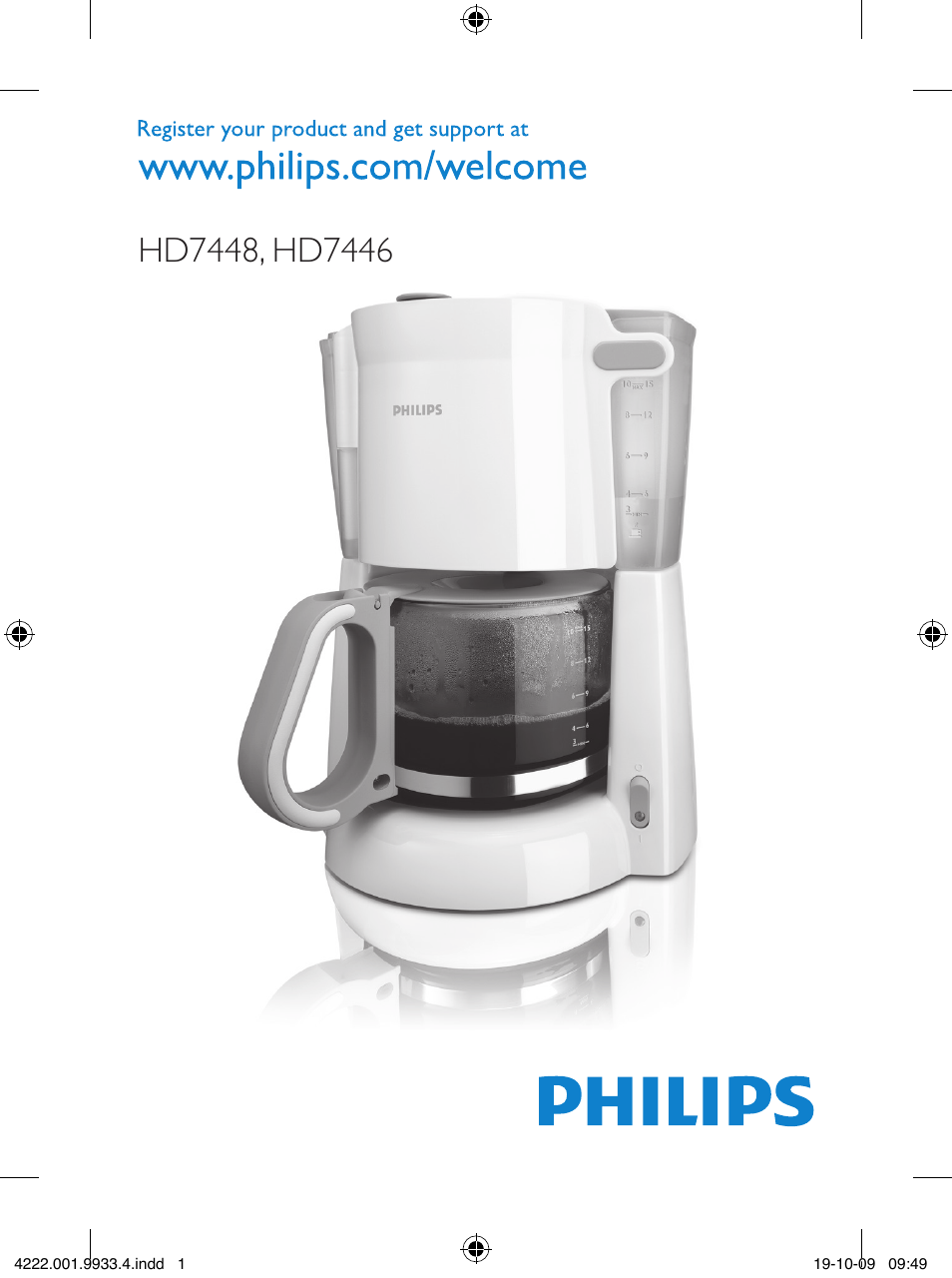 Philips HD7446 User Manual | 140 pages