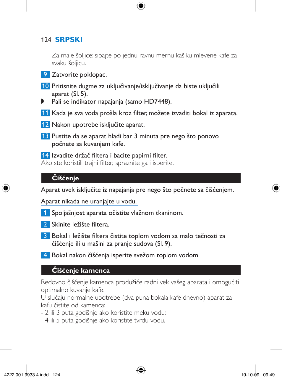 Philips HD7446 User Manual | Page 124 / 140