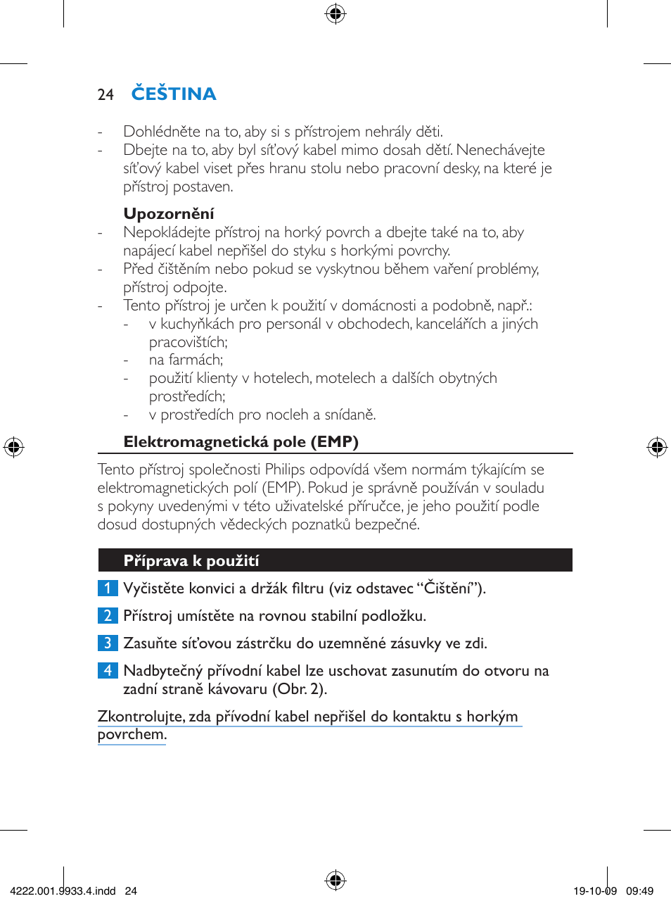 Philips HD7446 User Manual | Page 24 / 140