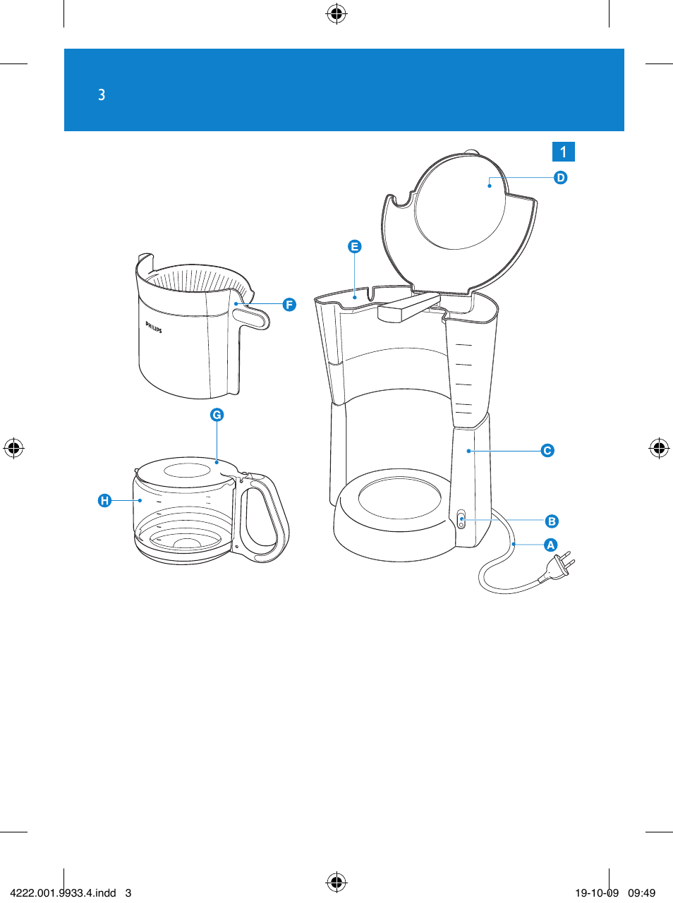 Philips HD7446 User Manual | Page 3 / 140