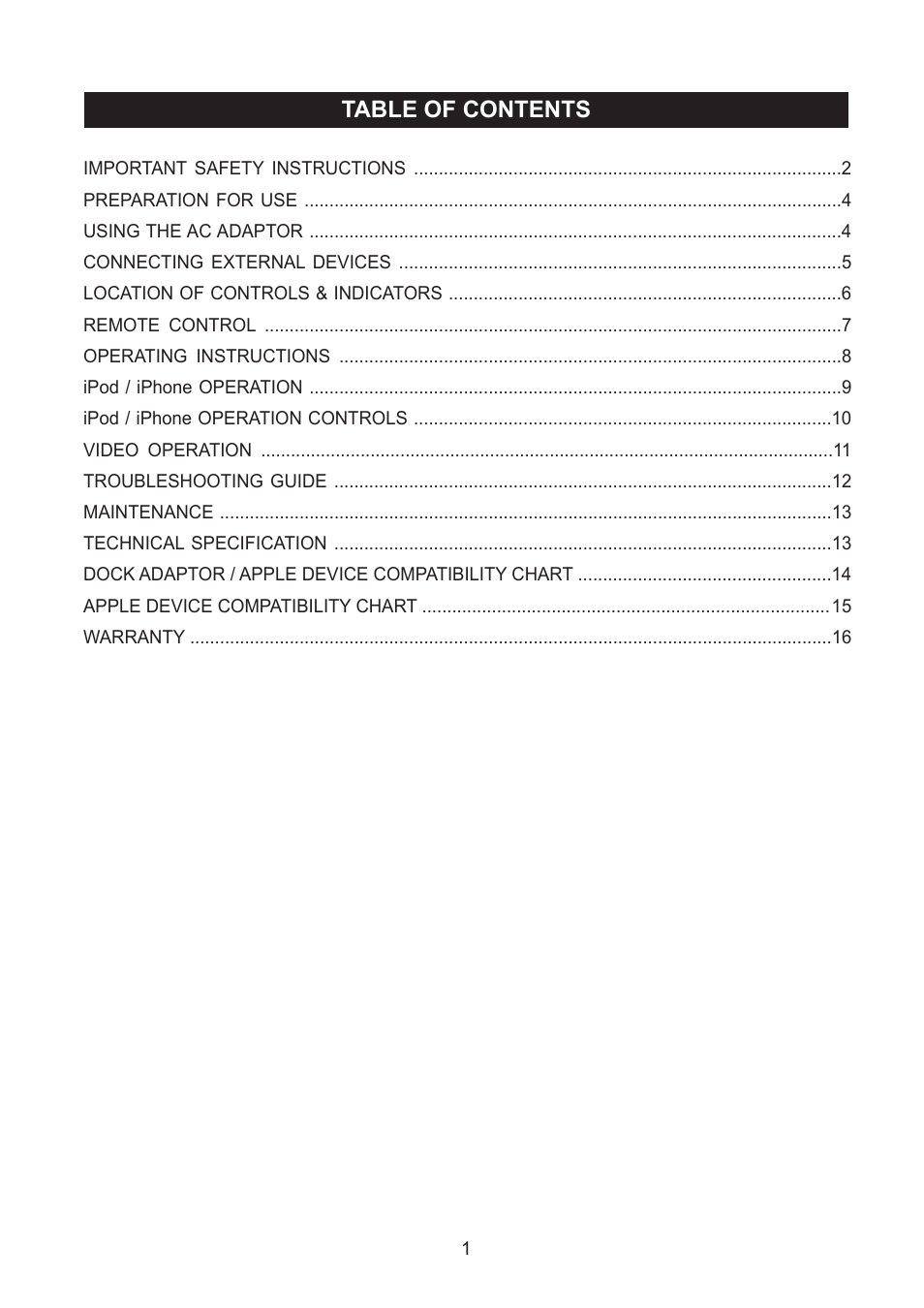 haier IPDS-10 User Manual | Page 2 / 17