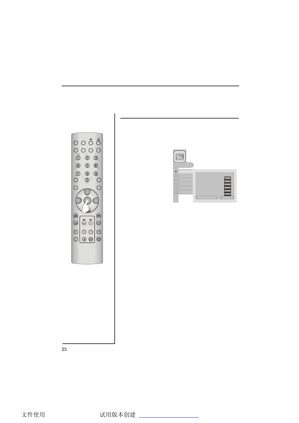 Picture menu, Noise reduction, Press vol+ to enter the list. select au to | haier LCD TV L32A9A User Manual | Page 26 / 47