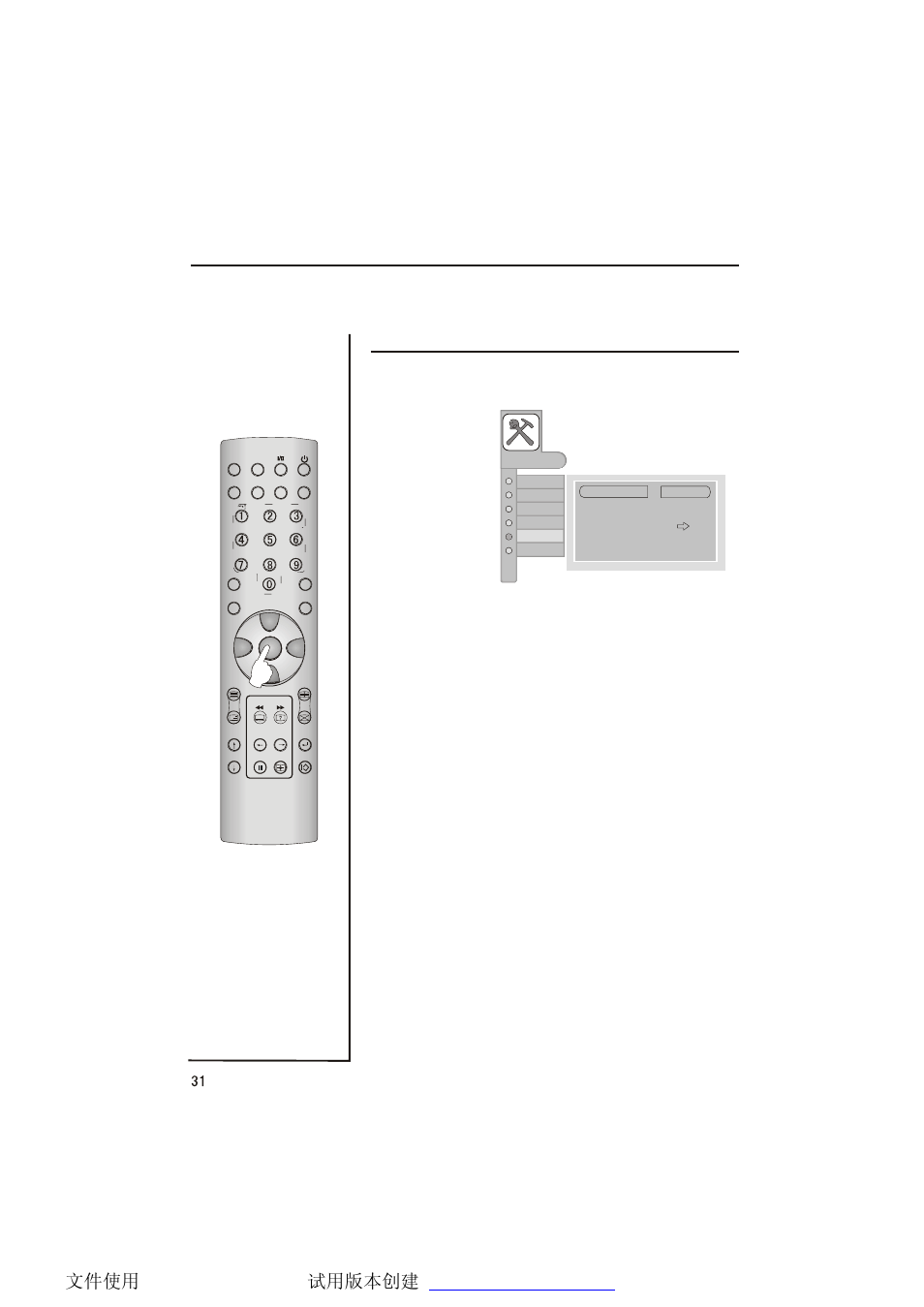 Function menu, Function setup, Osd language option | Menu timeout, Menu background, Blue screen | haier LCD TV L32A9A User Manual | Page 32 / 47