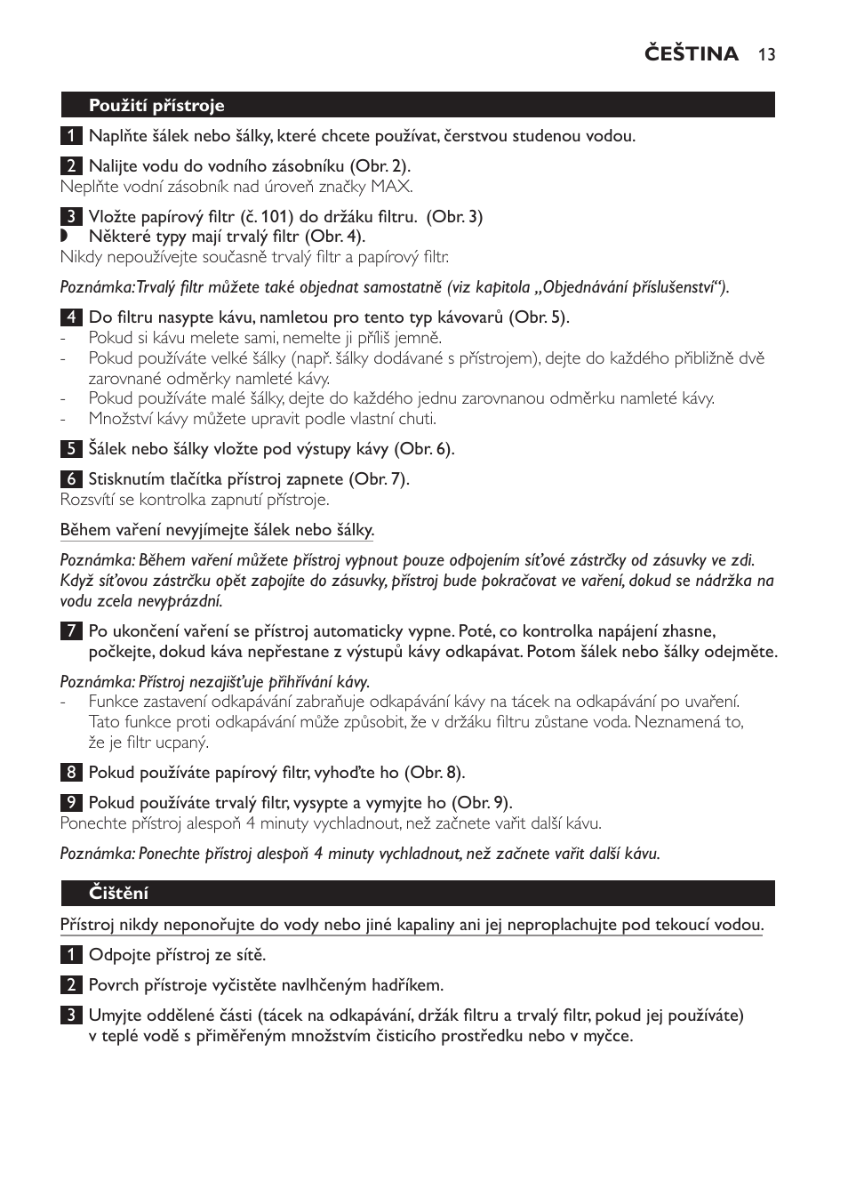 Philips HD7140  RU User Manual | Page 13 / 58