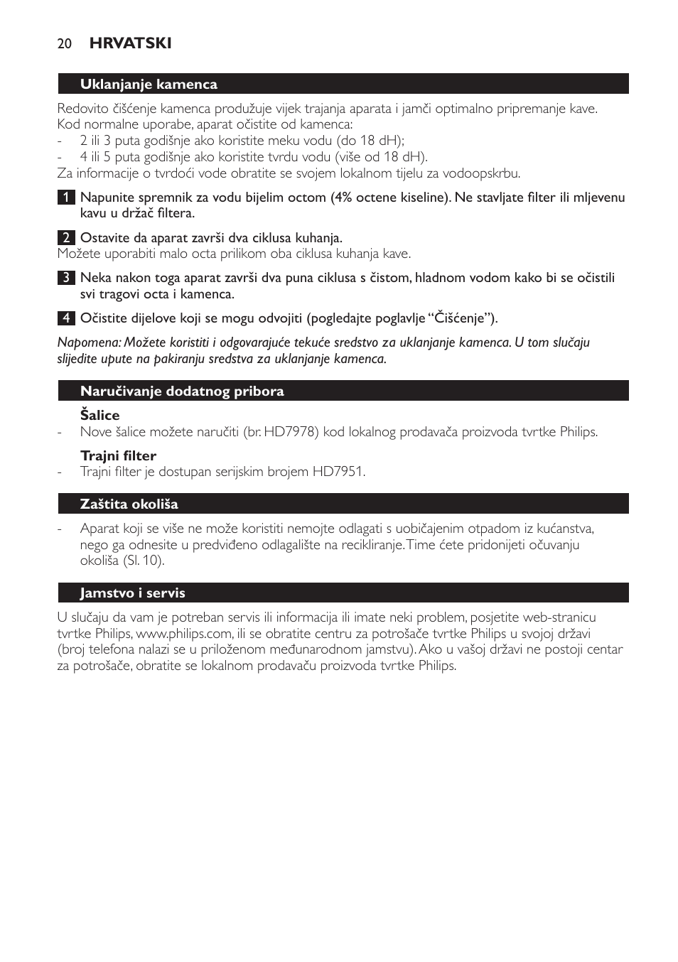 Philips HD7140  RU User Manual | Page 20 / 58