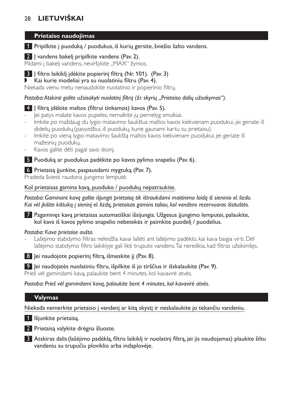 Philips HD7140  RU User Manual | Page 28 / 58