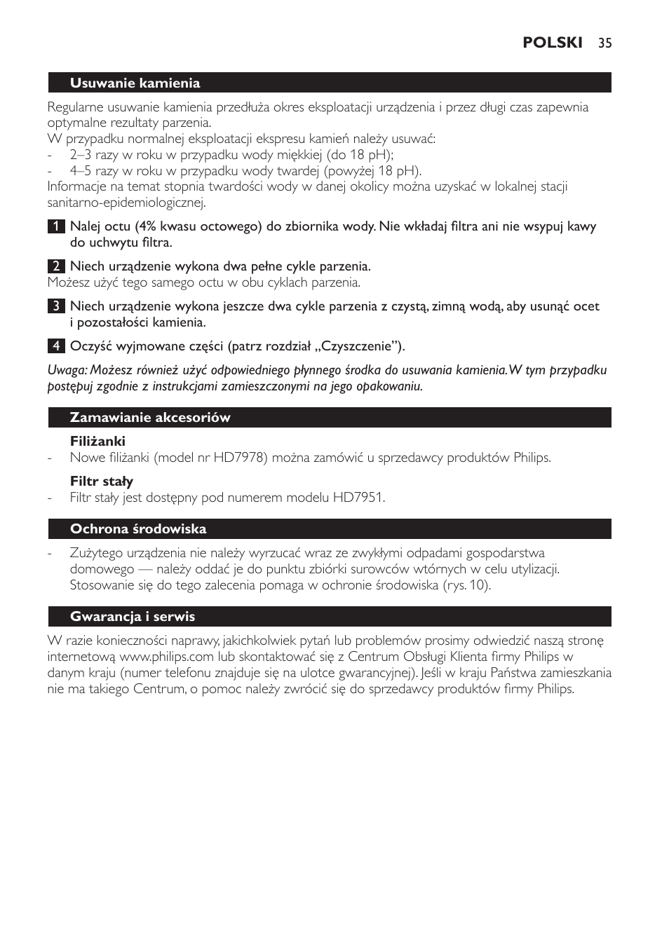 Philips HD7140  RU User Manual | Page 35 / 58