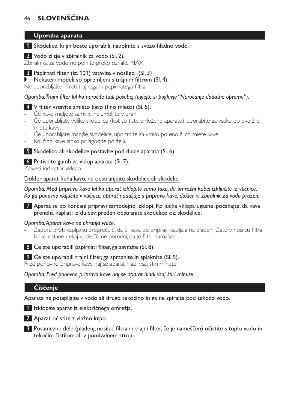 Philips HD7140  RU User Manual | Page 46 / 58