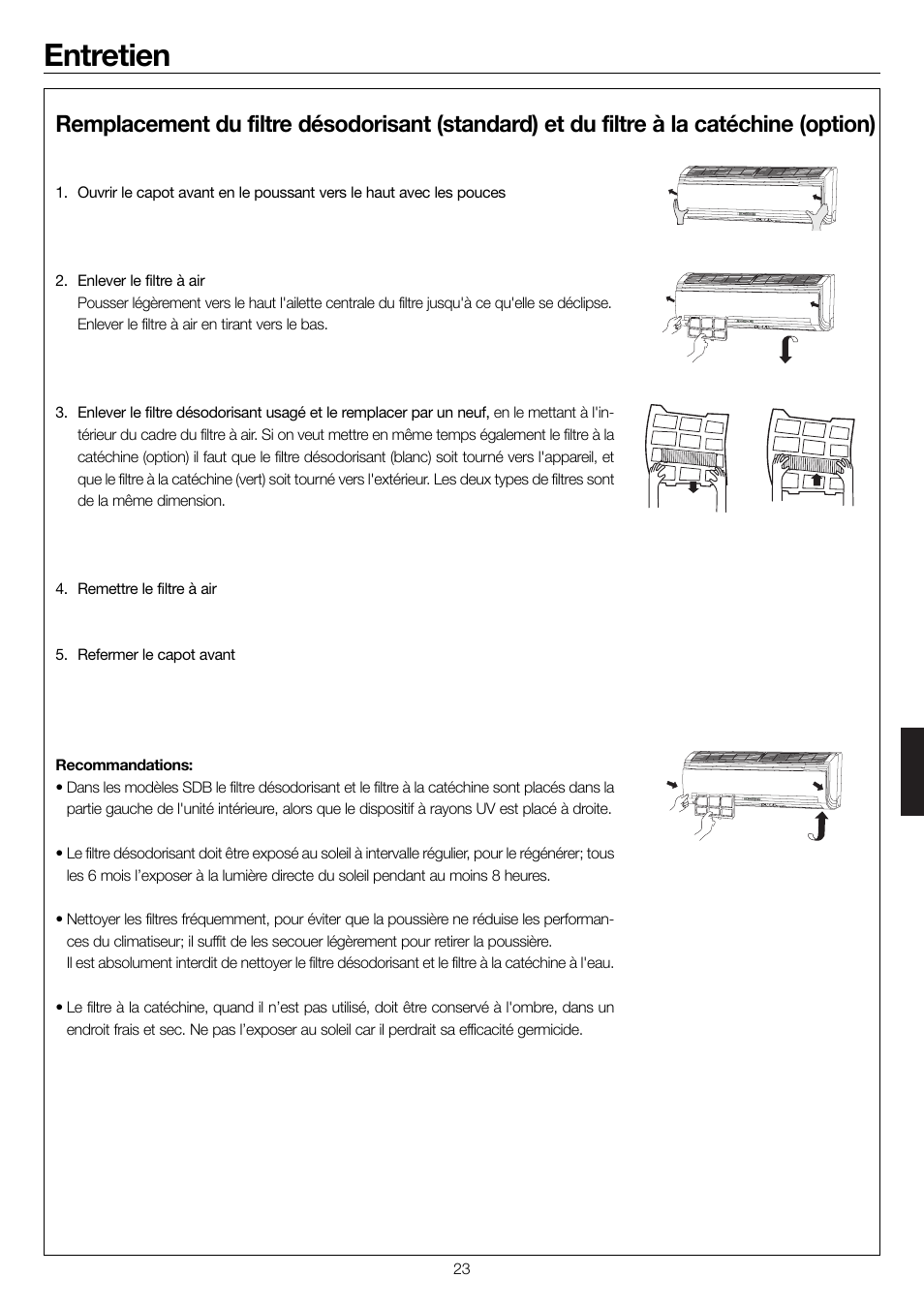 Entretien | haier 0010552537 User Manual | Page 106 / 109