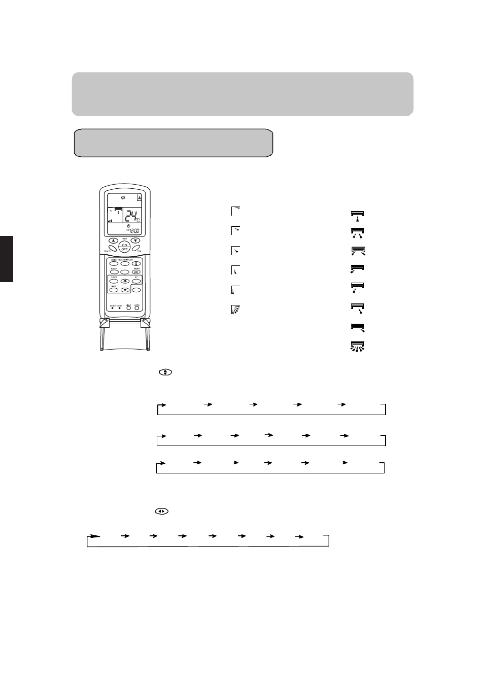Operation, Air flow direction adjustment | haier 0010552537 User Manual | Page 17 / 109