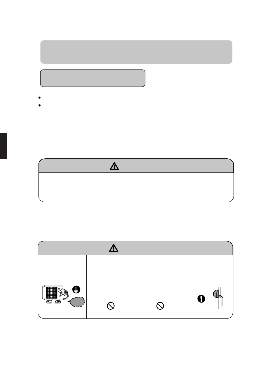 Cautions, Safety instruction installation, Warning | Caution | haier 0010552537 User Manual | Page 5 / 109