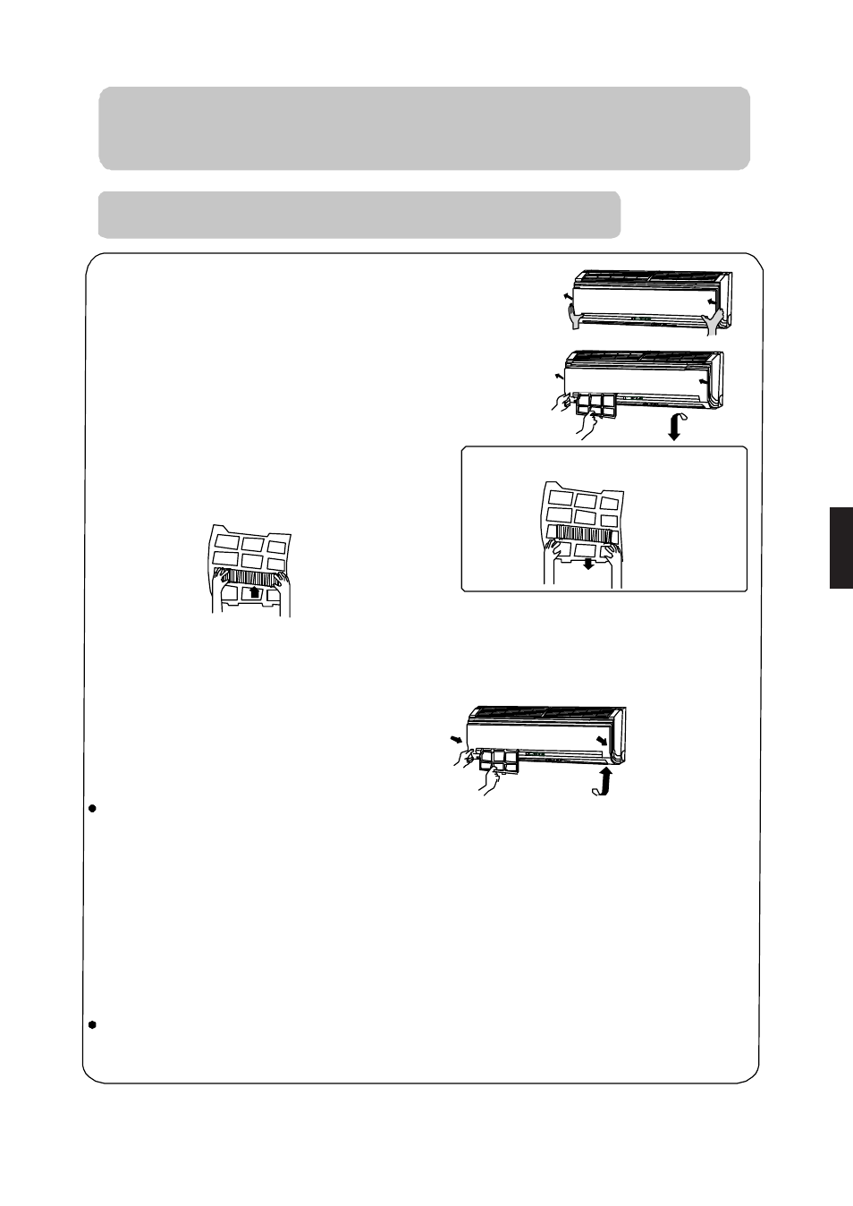 Mantenimiento, Sustitució n del filtro purificador de aire | haier 0010552537 User Manual | Page 54 / 109