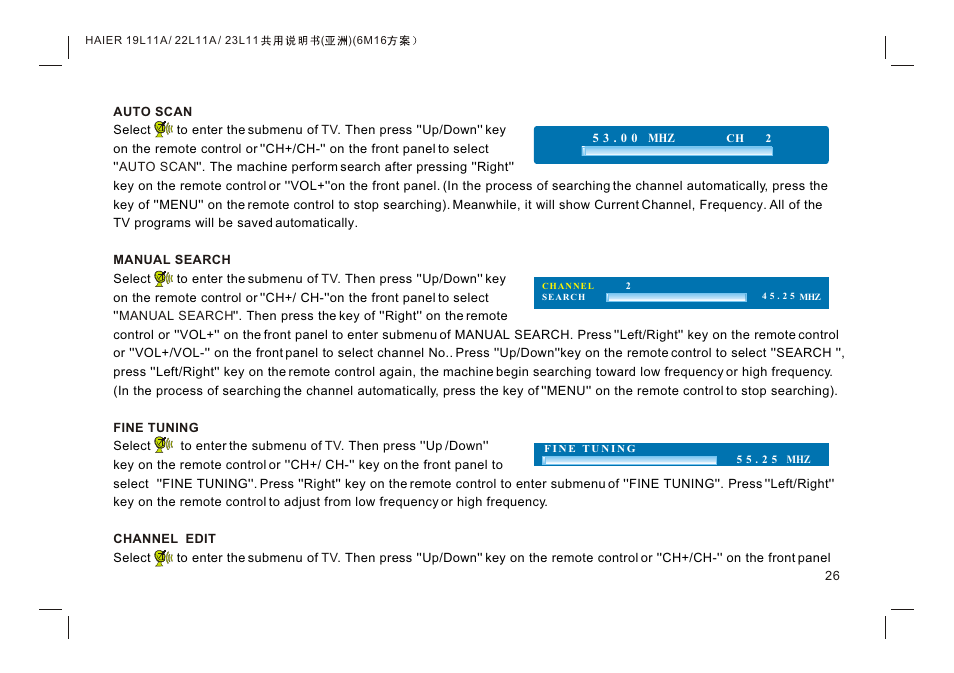 Т³гж 28 | haier HDMI LE19K300 User Manual | Page 28 / 33