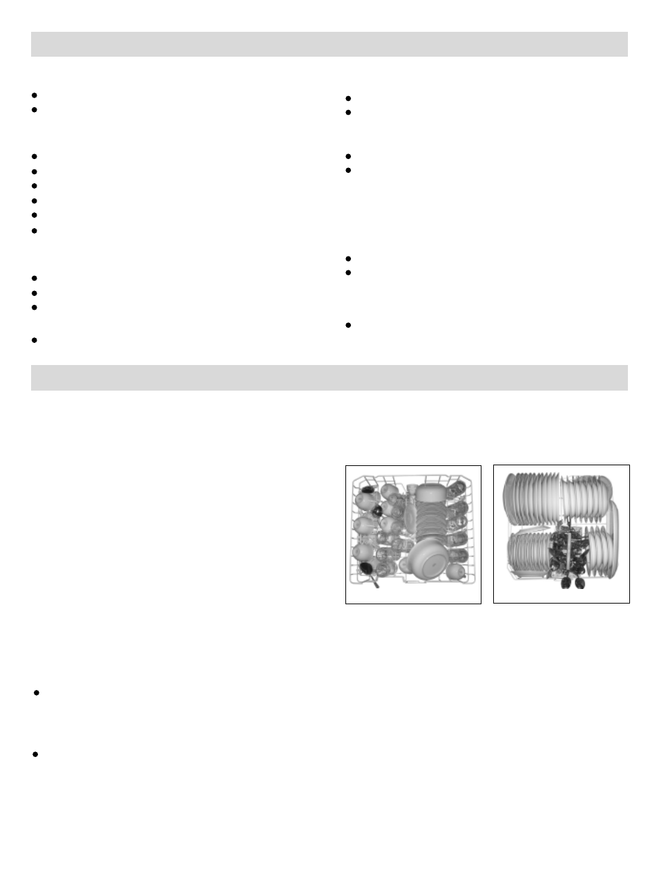 Important information, General information, Information on loading the dish washer | haier DW12-PFE1SS User Manual | Page 11 / 12