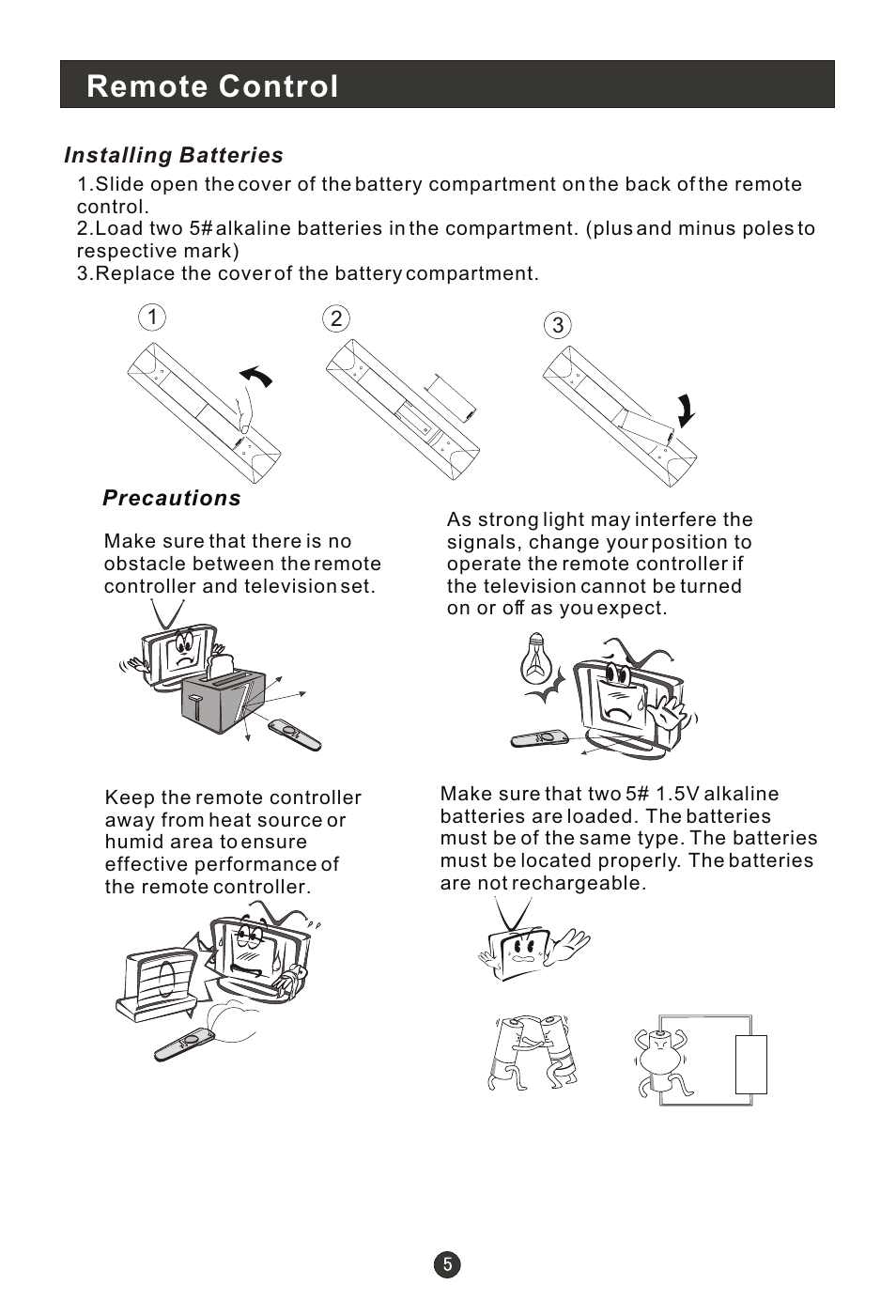 Т³гж 7, Remote control | haier L1910B-A User Manual | Page 7 / 25