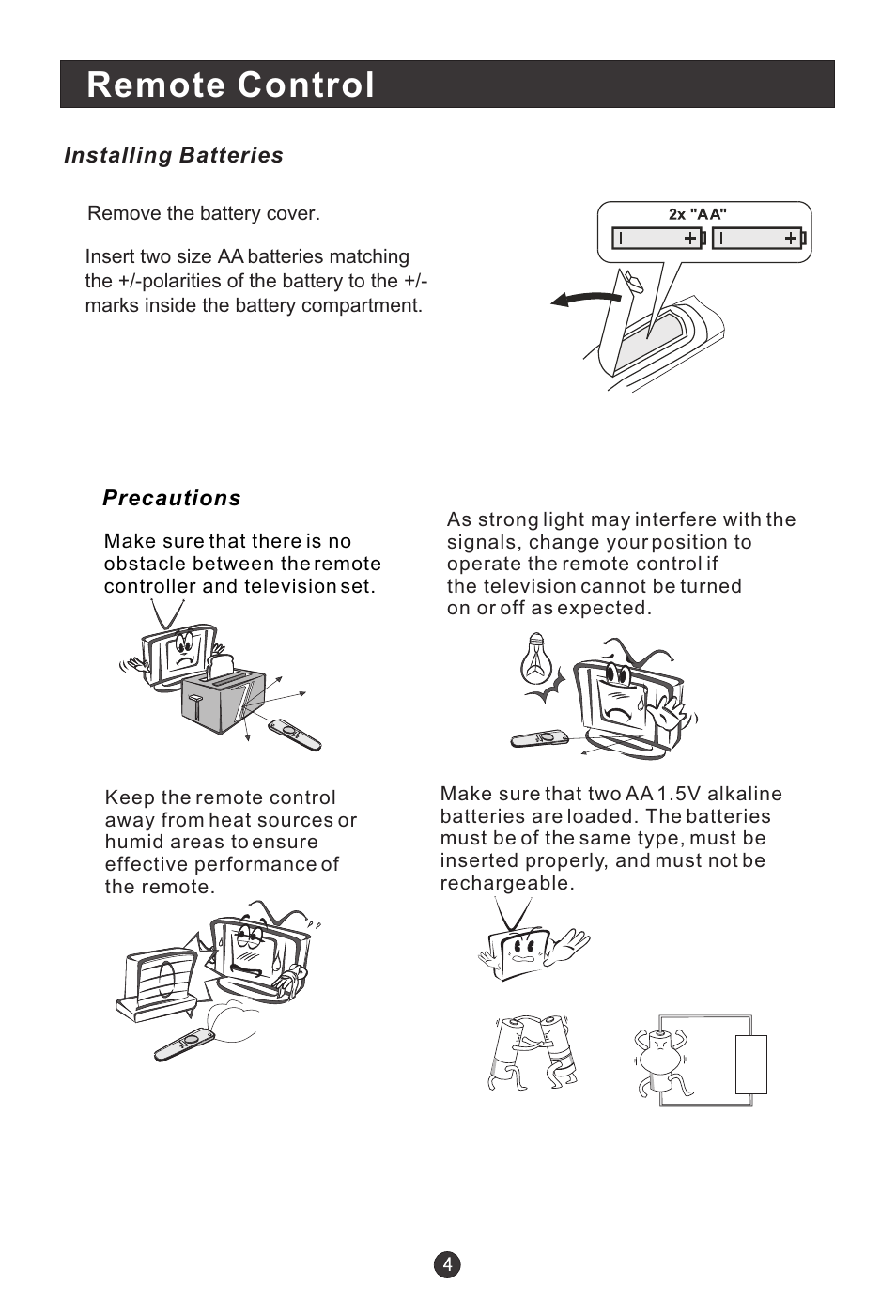 Remote control | haier HLC19E User Manual | Page 9 / 43