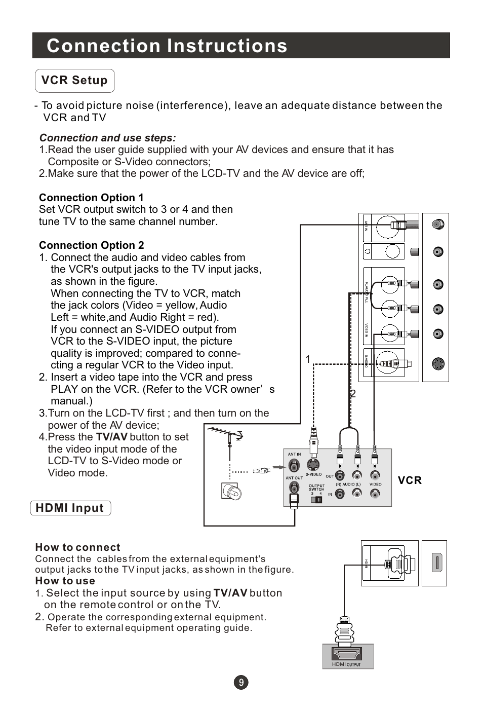 Т³гж 14, Connection instructions | haier HLC19RW User Manual | Page 14 / 47