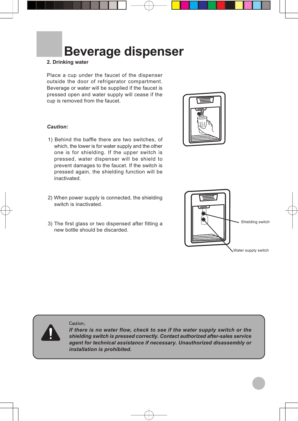 Beverage dispenser | haier HRF-599FRASS User Manual | Page 15 / 32