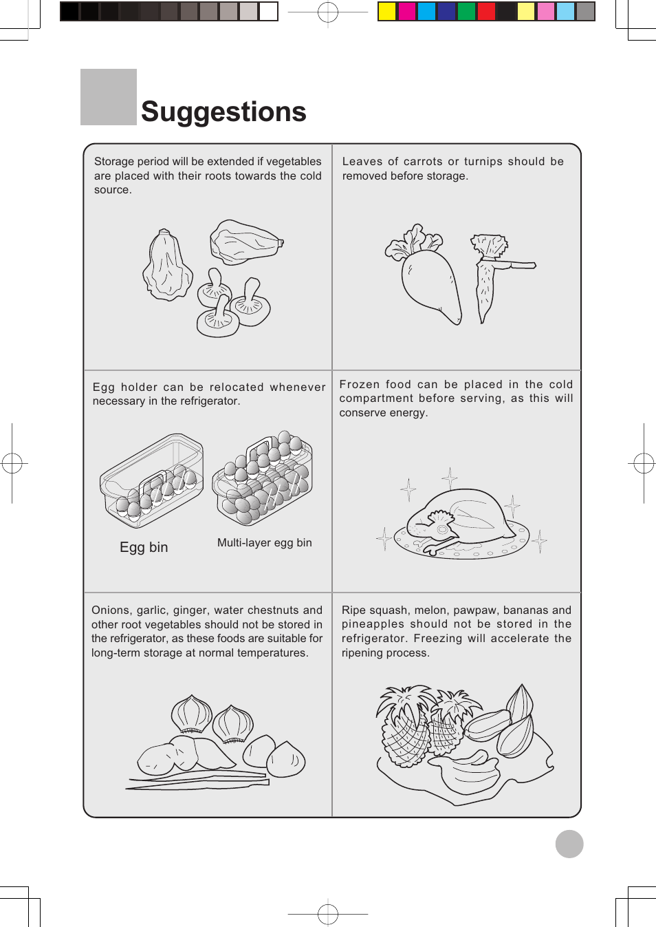 Suggestions | haier HRF-599FRASS User Manual | Page 19 / 32