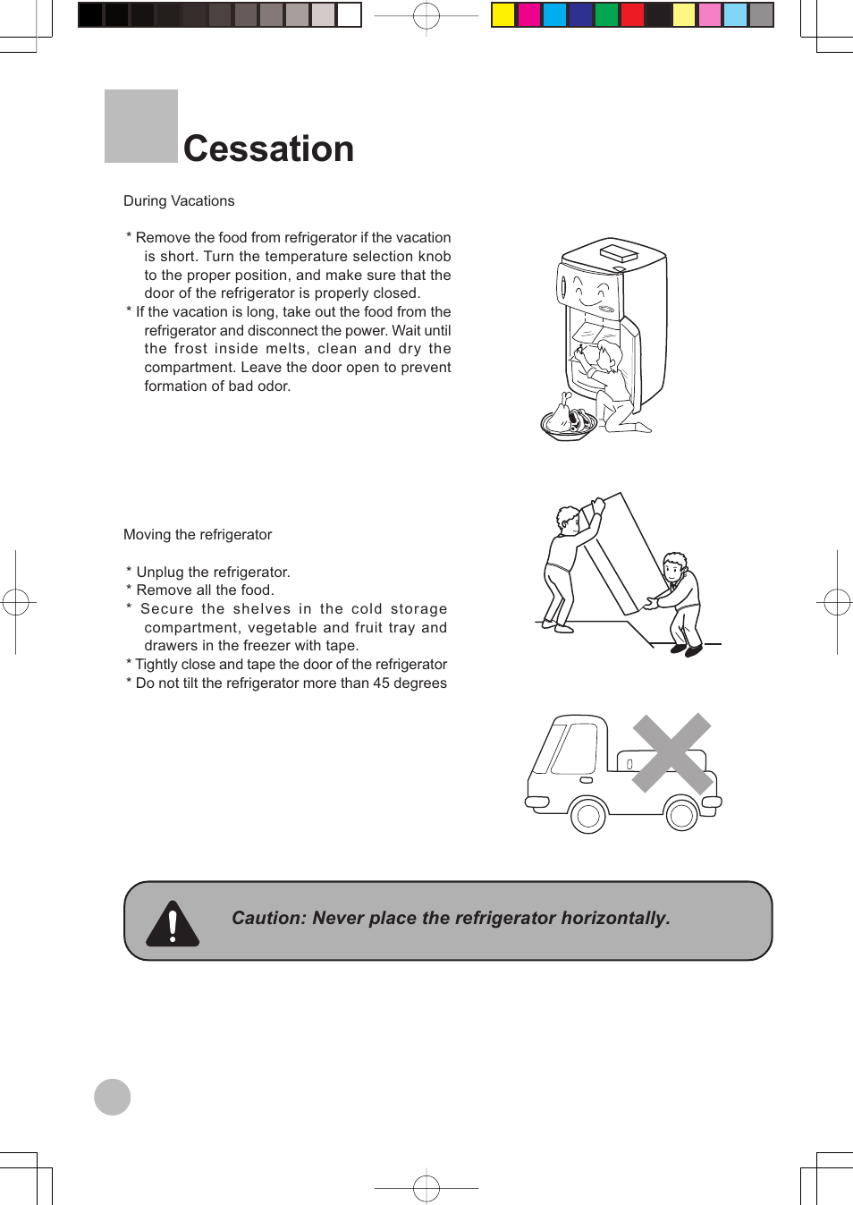 Cessation | haier HRF-599FRASS User Manual | Page 24 / 32