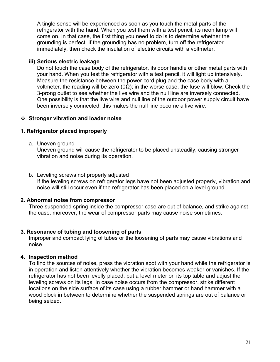 haier RF-8888-193 User Manual | Page 21 / 21