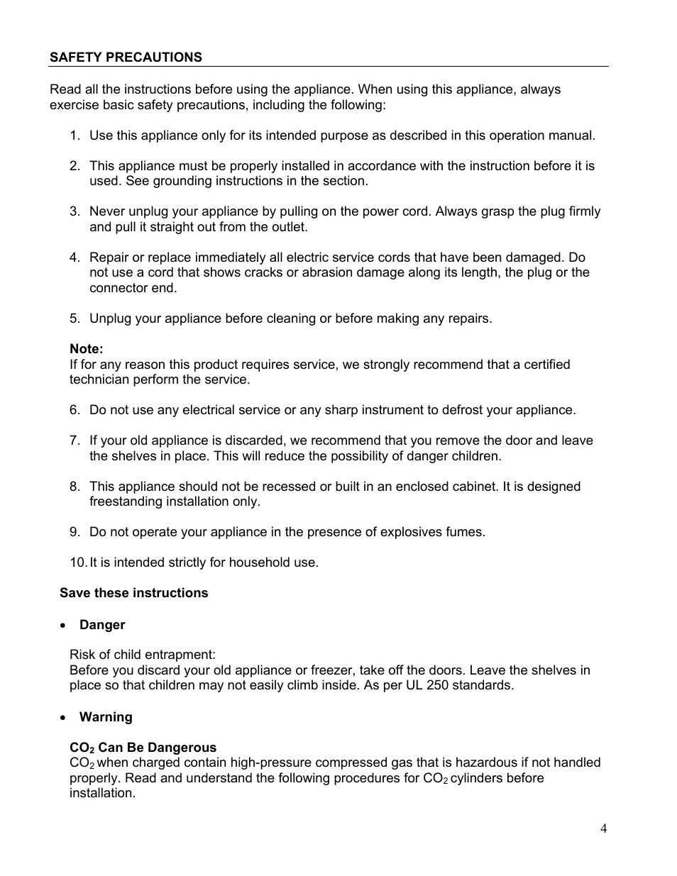 haier RF-8888-193 User Manual | Page 4 / 21