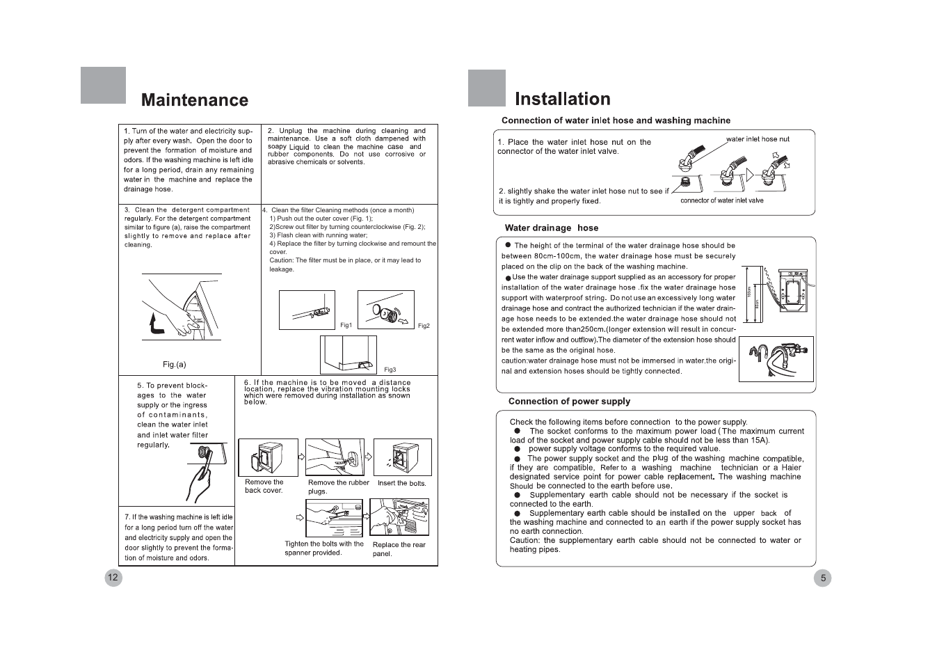 haier HK1000TXVE/ME User Manual | Page 7 / 10