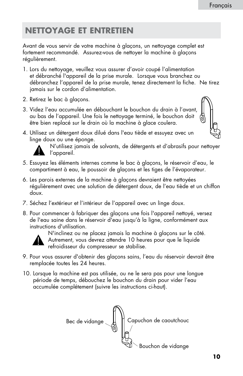 Nettoyage et entretien | haier HPIM25S User Manual | Page 23 / 39