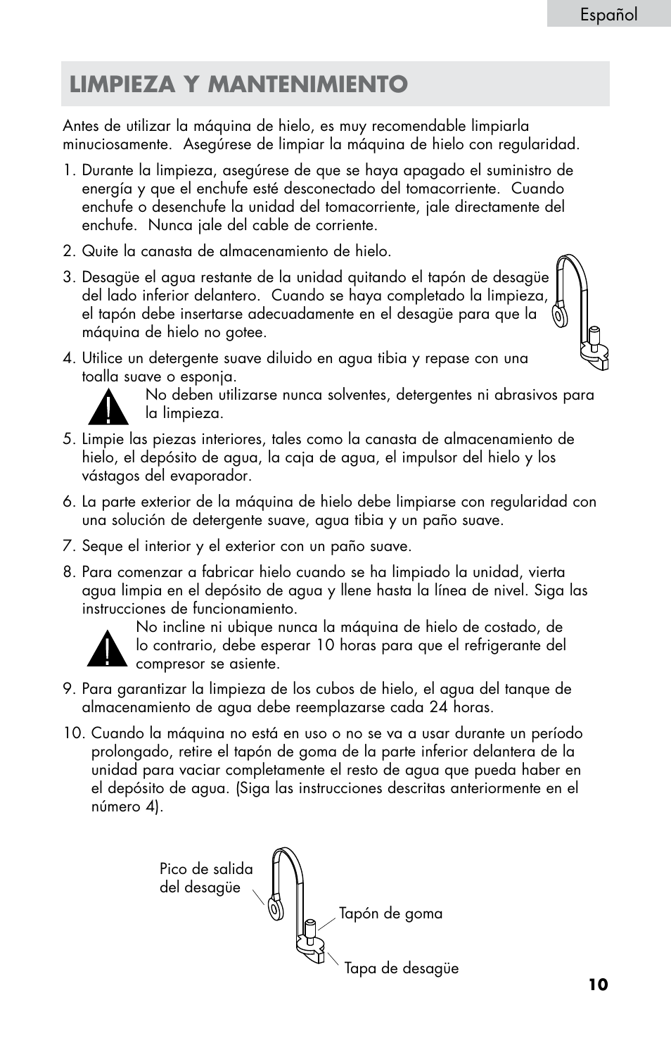 Limpieza y mantenimiento | haier HPIM25S User Manual | Page 35 / 39