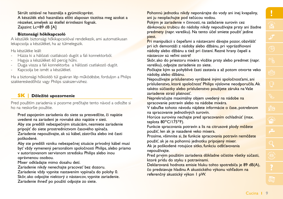 Philips HR 7740 User Manual | Page 9 / 80