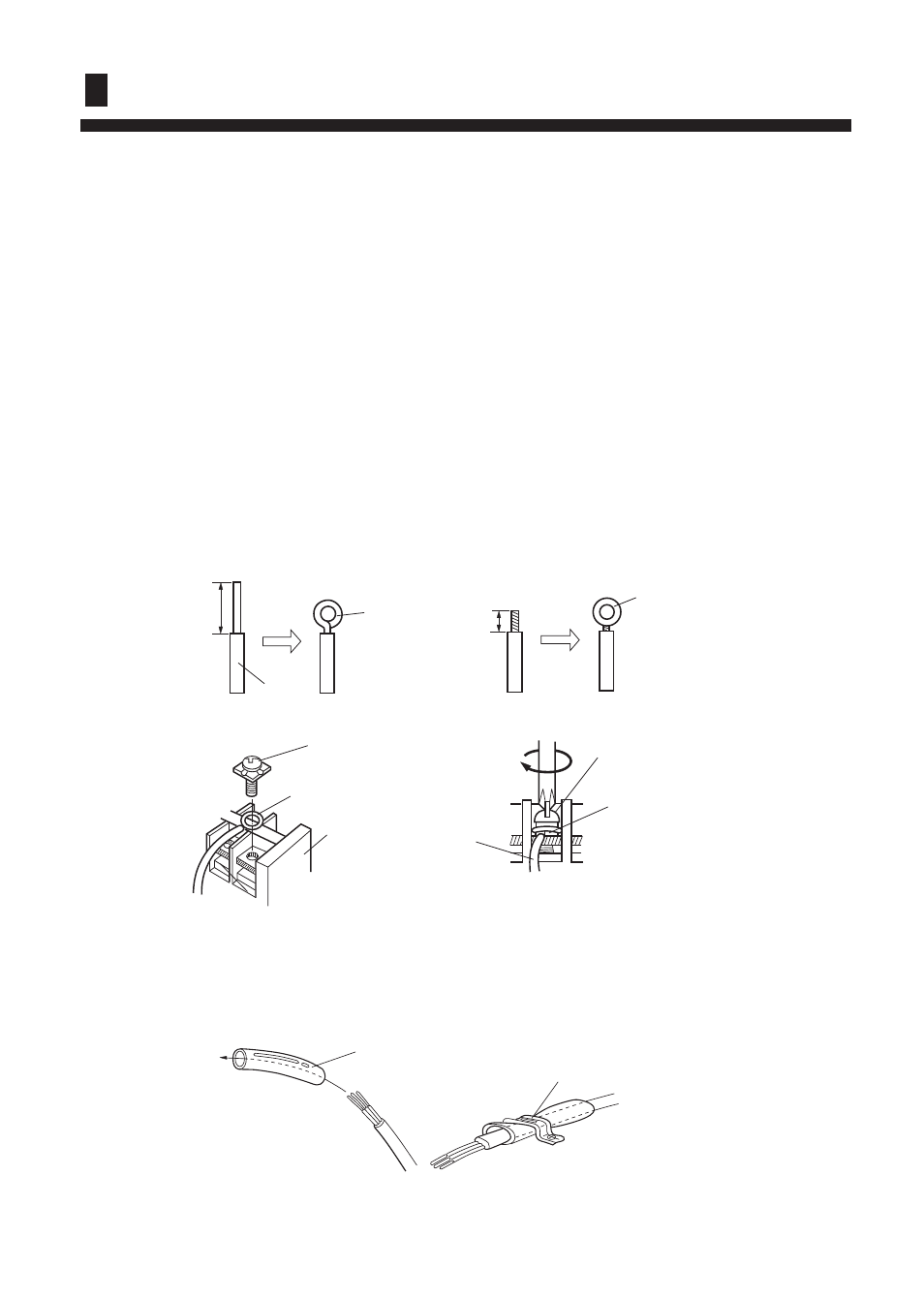 Installation procedures, How to connect wiring to the terminals | haier AC142XCERA User Manual | Page 16 / 26