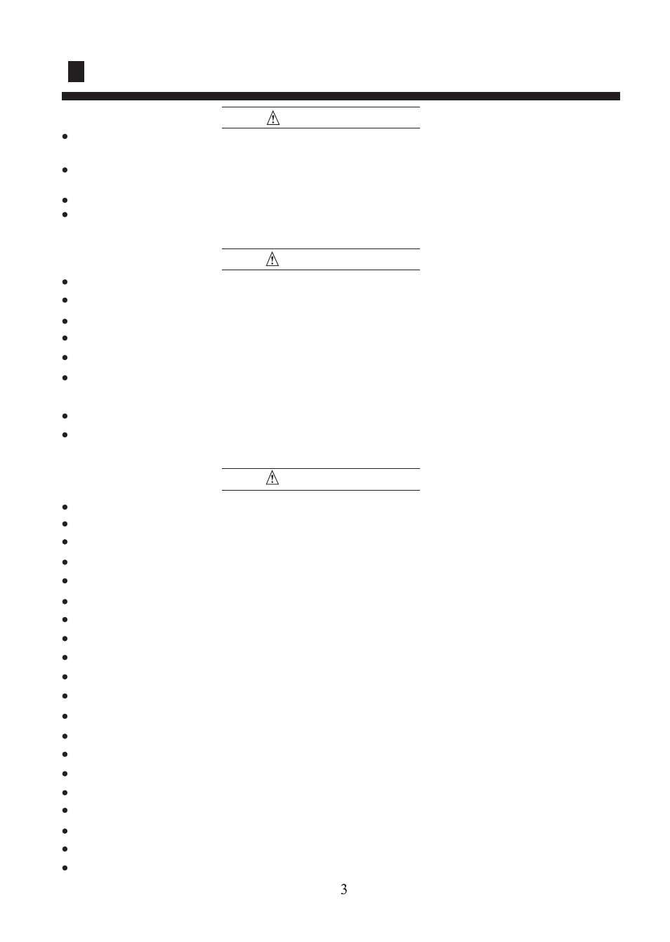 Safety precautions | haier AC142XCERA User Manual | Page 5 / 26