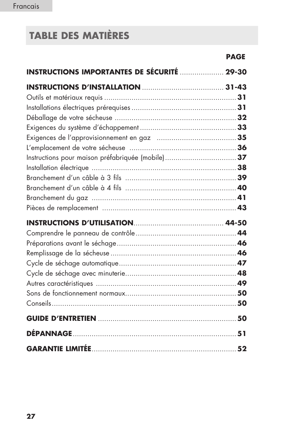 haier GDE/GDG450AW User Manual | Page 28 / 80