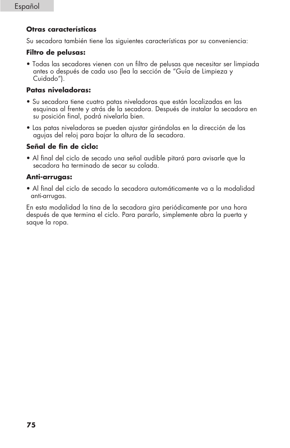 haier GDE/GDG450AW User Manual | Page 76 / 80