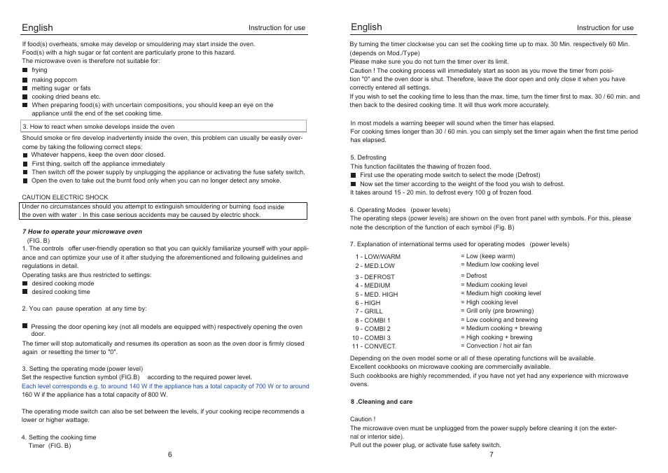 Fp-fd, English | haier EA-1770M User Manual | Page 8 / 8