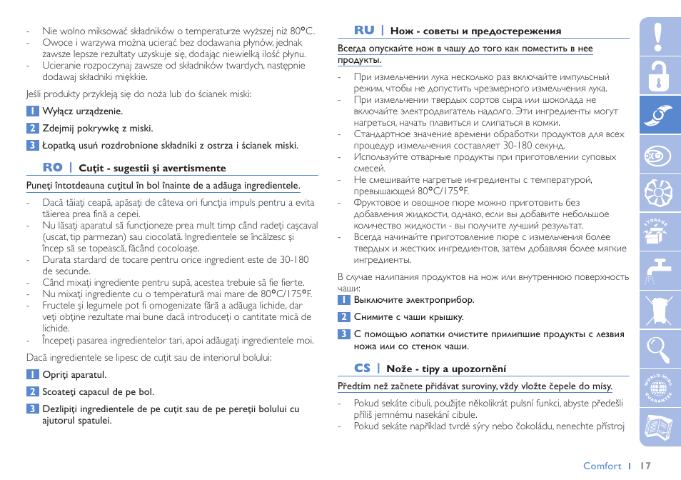Philips HR 7605 User Manual | Page 10 / 25