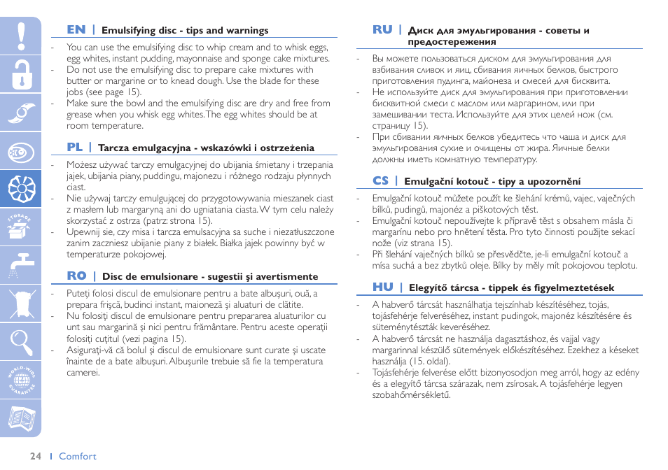 Philips HR 7605 User Manual | Page 14 / 25