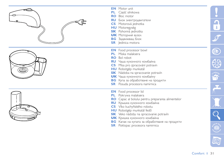 Philips HR 7605 User Manual | Page 18 / 25