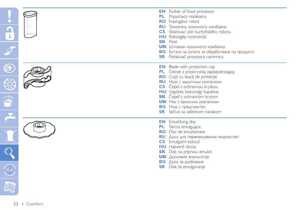 Philips HR 7605 User Manual | Page 19 / 25