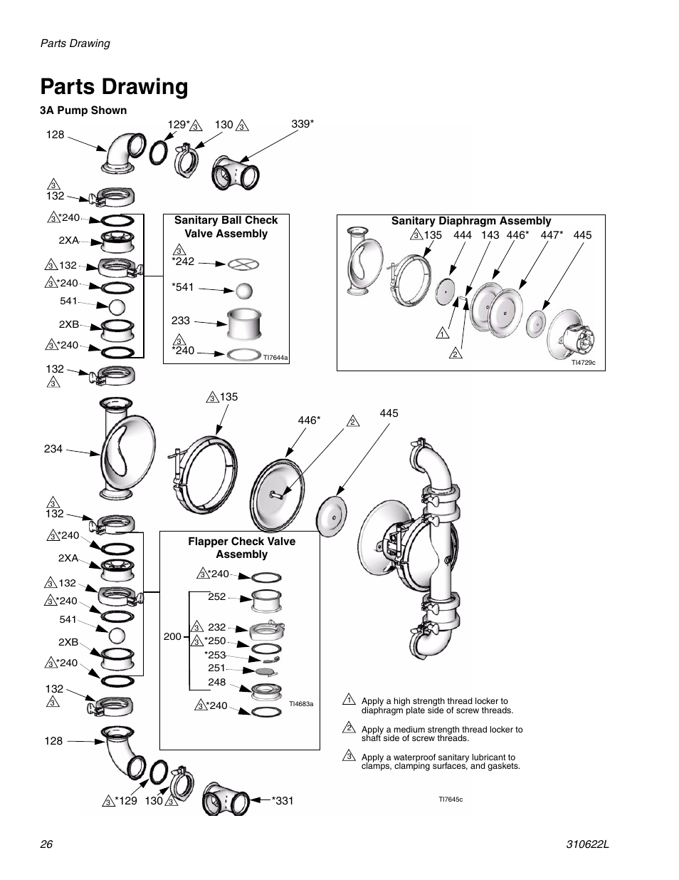 Parts drawing, Parts, S 26 | haier 1590 SB User Manual | Page 26 / 40