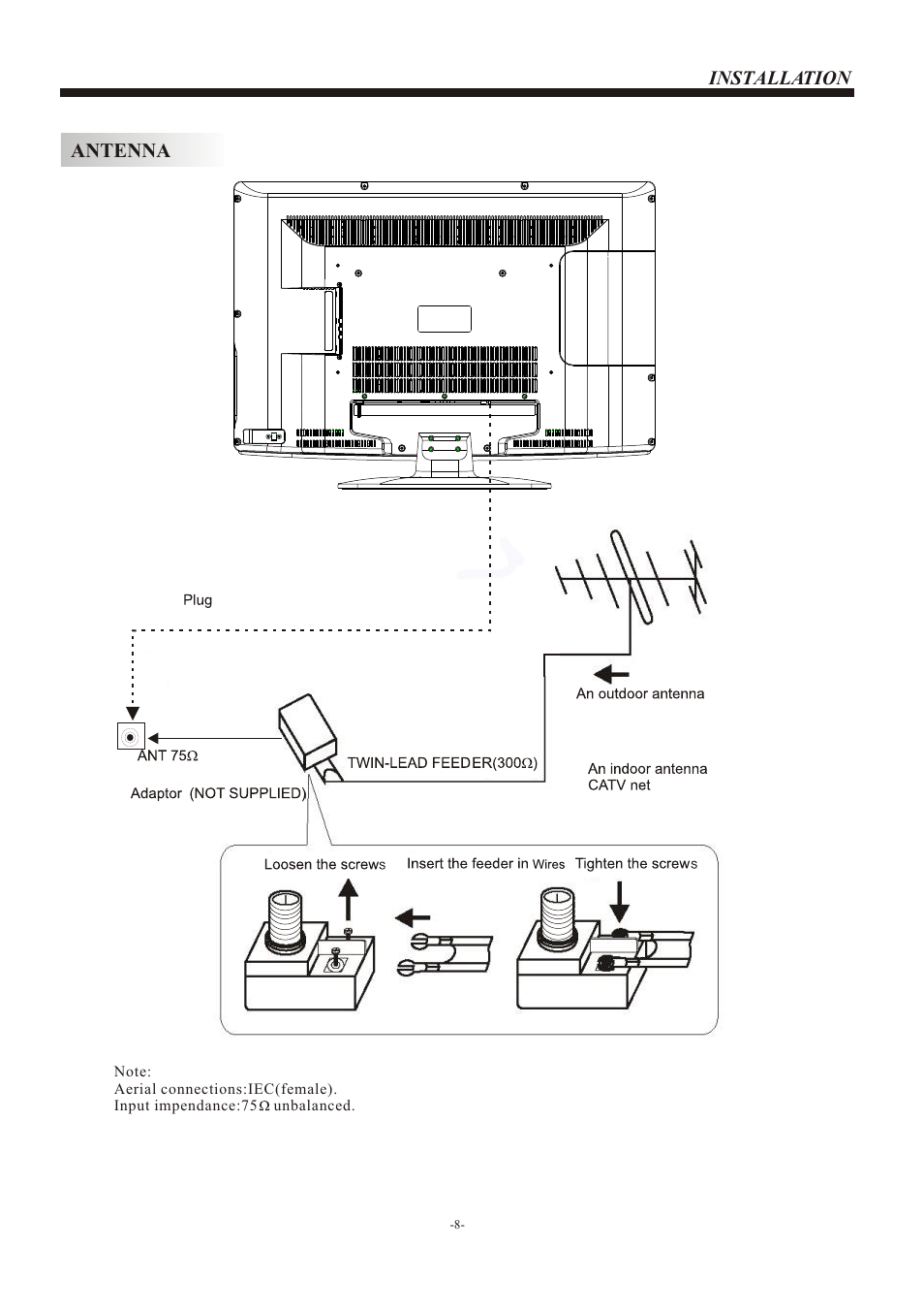 Т³гж 9 | haier L26B1120 User Manual | Page 9 / 19